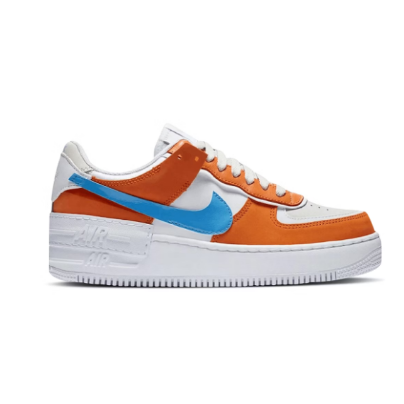 Blue and orange 2024 air force 1's