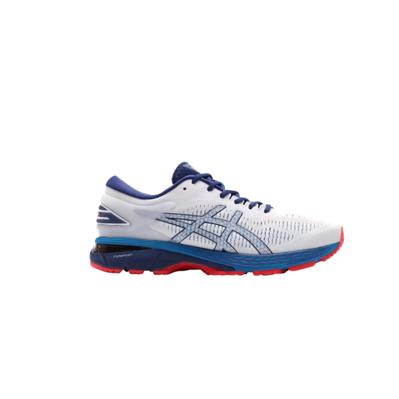 Gel Kayano 25 White Blue Print Crep Shop