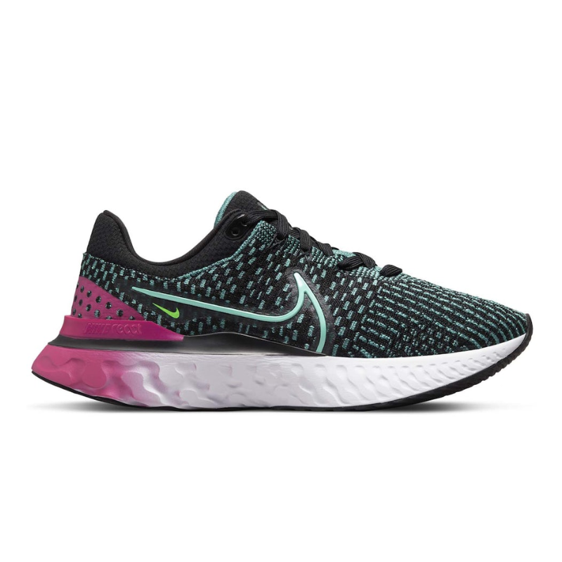 React Infinity Run FK3 Black Pink Turquoise Women s Crep Shop