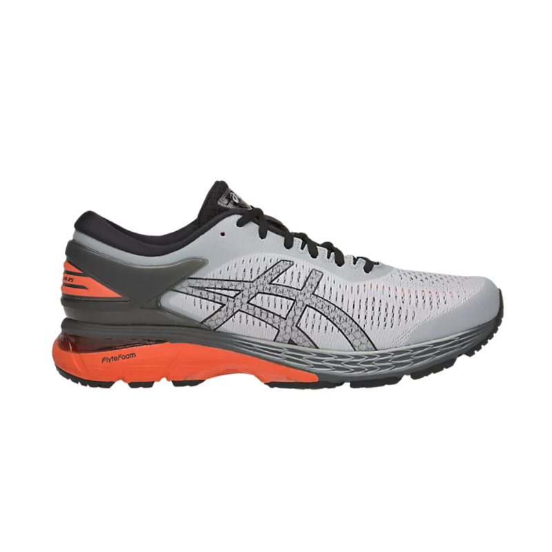 GEL Kayano 25 Mid Grey Nova Orange Crep Shop