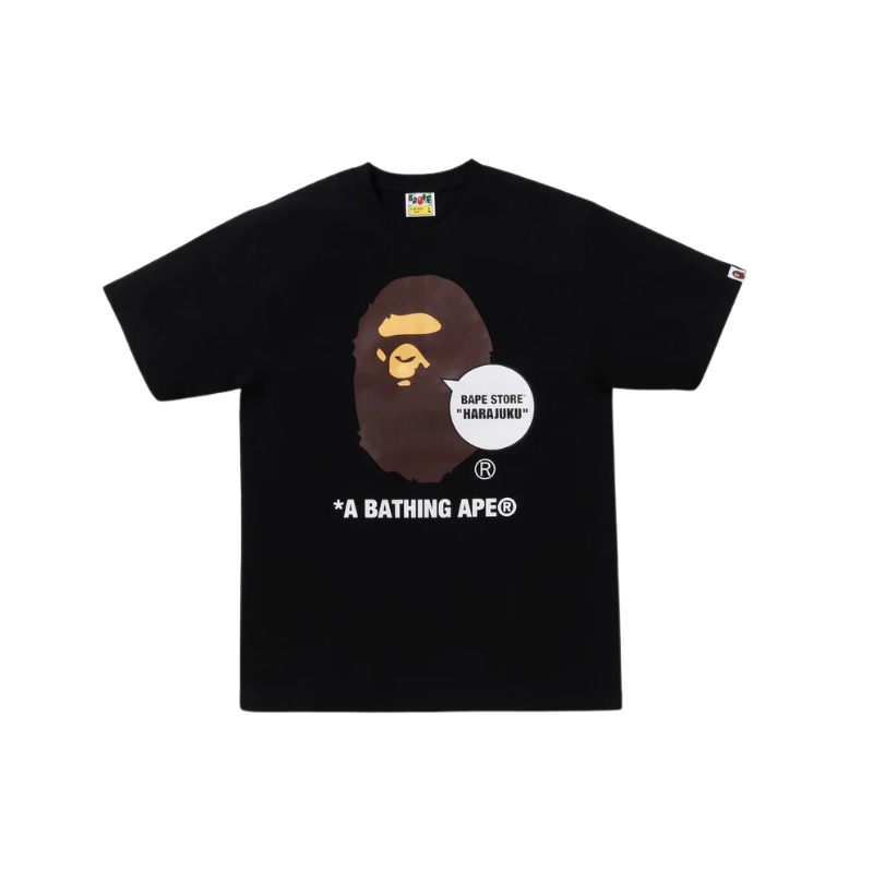 A bathing ape shirt black best sale