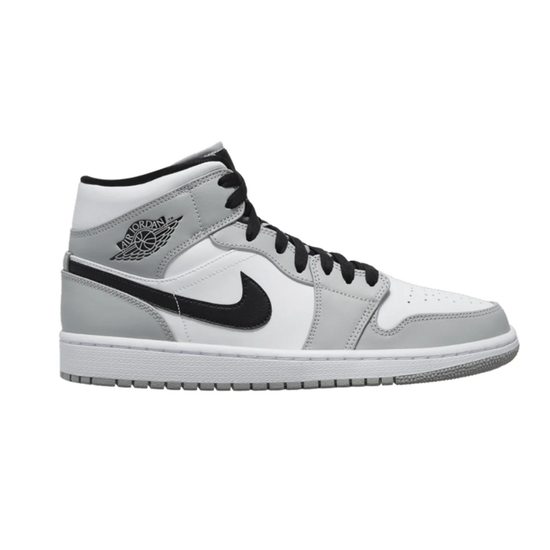 Nike Air Jordan 1 Mid Smoke Grey Crep Shop