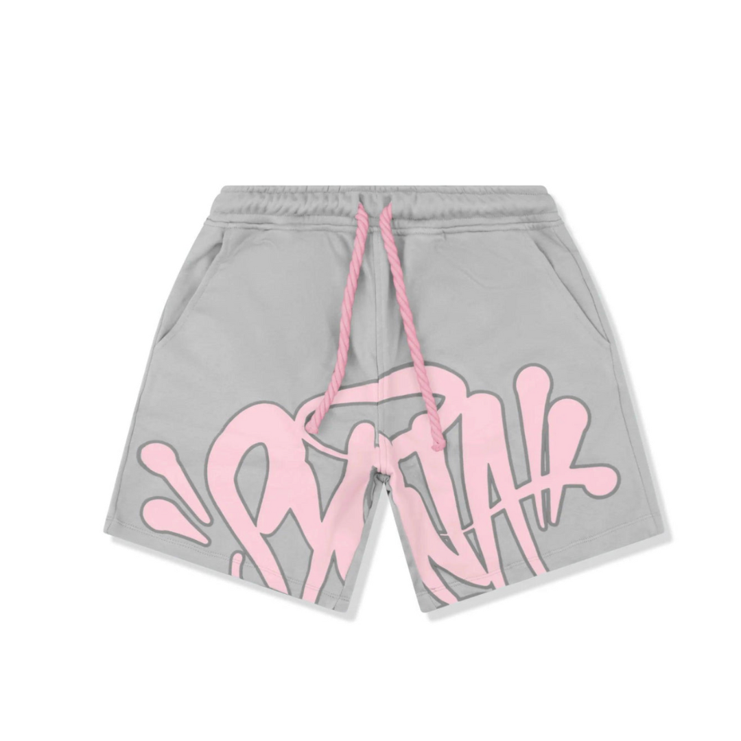 SYNA Grey Pink Shorts