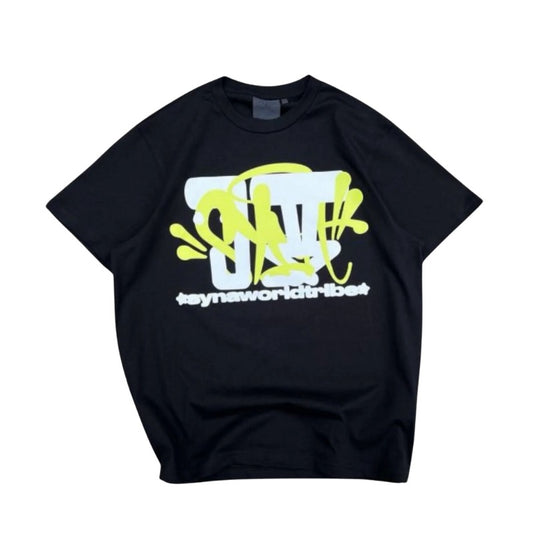 SYNA x JUDAH Tee Black Neon