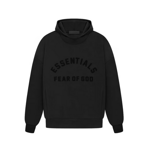 Essentials Hoodie Jet Black