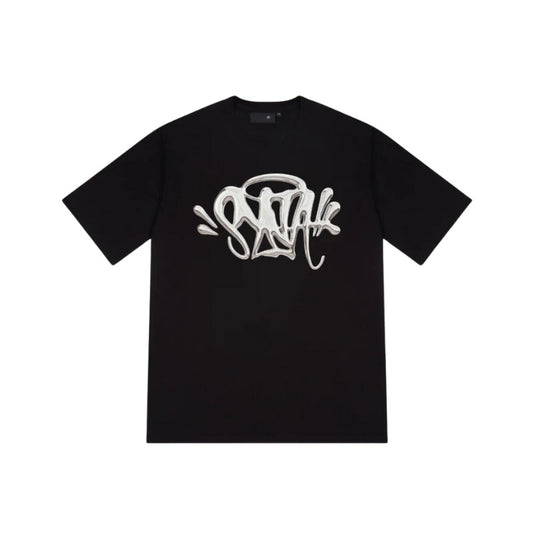 SYNA Chrome Tee Black