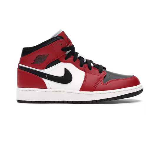 Jordan 1 Mid Chicago Toe