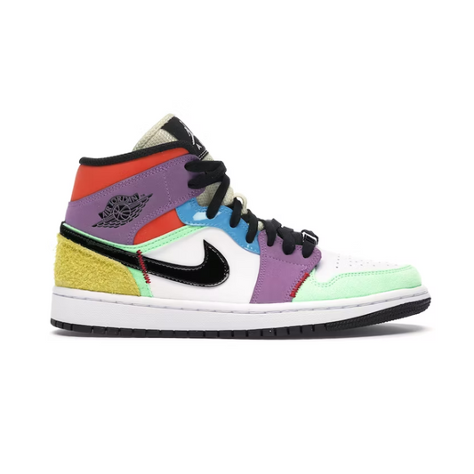 Jordan 1 Mid SE Multi Colour Women's