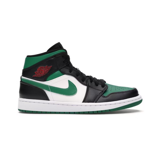 Jordan 1 Mid Green Toe