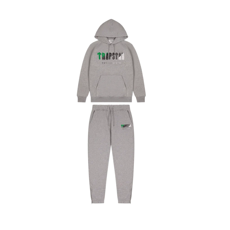 Decoded It's A Secret Tracksuit Grey Green
